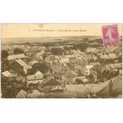 carte postale ancienne 02 BOHAIN. Panorama vers Guise