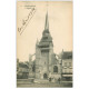 carte postale ancienne 27 NONANCOURT. L'Eglise belle animation 1924 verso vierge