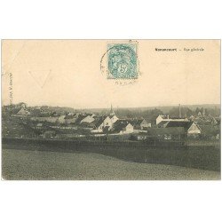 carte postale ancienne 27 NONANCOURT. Vue générale du Village vers 1905