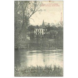 carte postale ancienne 27 PACY-SUR-EURE. Château de Chambines 1910 et l'Eure