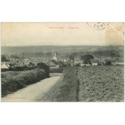 carte postale ancienne 27 PACY-SUR-EURE. Vue du Village 1922