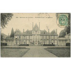 carte postale ancienne 27 PINTERVILLE. Le Château 1907