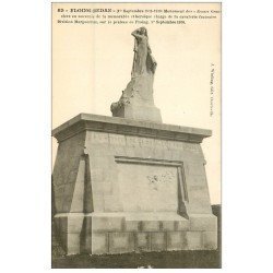 carte postale ancienne 08 FLOING SEDAN. Monument des Braves Gens et Cavalerie Française