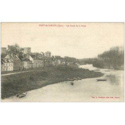 carte postale ancienne 27 PONT-DE-L'ARCHE. Les Bords de Seine