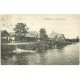 carte postale ancienne 27 PORTE-JOIE. Animation Bords de la Seine 1913