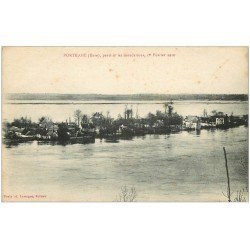 carte postale ancienne 27 PORTE-JOIE. Inondations de 1910