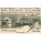 carte postale ancienne 27 POSES. Ecluses et Péniche 1903