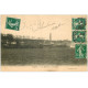 carte postale ancienne 27 RUGLES. Le Moulin à Papier 1915. Pli sous timbres