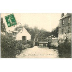 carte postale ancienne 27 RUGLES. Vannage de la Fenderie