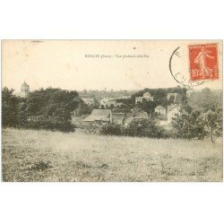 carte postale ancienne 27 RUGLES.. Vue générale 1918