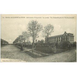 carte postale ancienne 27 SAINT-ANDRE-DE-L'EURE. Jardins de l'Asile 1918