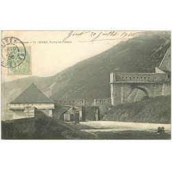carte postale ancienne 08 GIVET. Porte de France 1906