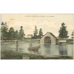 carte postale ancienne 27 SAINT-ANDRE-DE-L'EURE. Les Bassins