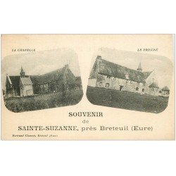 carte postale ancienne 27 SAINTE-SUZANNE. Chapelle Prieuré