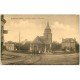 27 SAINT-MACLOU. Eglise et Monument sur la Place. Café animation