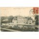 carte postale ancienne 27 SAINT-MACLOU. Le Château 1912. Un coin rogné