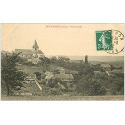carte postale ancienne 27 SAINT-MARCEL. Le Village 1912