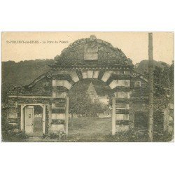 carte postale ancienne 27 SAINT-PHILBERT-SUR-RISLE. Porte Prieuré 1914