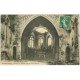 carte postale ancienne 08 HARAUCOURT. Eglise bombardée Guerre 1914-18