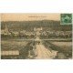 carte postale ancienne 27 SERQUIGNY. Attelage sur Petit Pont