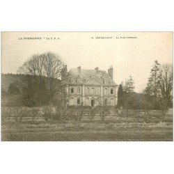 carte postale ancienne 27 SERQUIGNY. Petit Château
