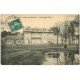 carte postale ancienne 27 VERNEUIL-SUR-AVRE. Ecole des Roche. Pavillon du Vallon 1910 enfant