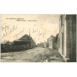 carte postale ancienne 08 JUNIVILLE. Grande Rue 1920