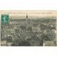 carte postale ancienne 27 VERNEUIL-SUR-AVRE. Panorama 1910