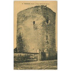 carte postale ancienne 27 VERNEUIL-SUR-AVRE. Tour Grise