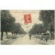 carte postale ancienne 27 VERNON. Avenue de l'Ardèche 1909 passage à niveau