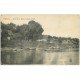 carte postale ancienne 27 VERNON. Garage Sencier Bords de Seine 1916