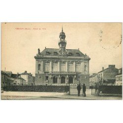 carte postale ancienne 27 VERNON. Hôtel de Ville. Timbre absent