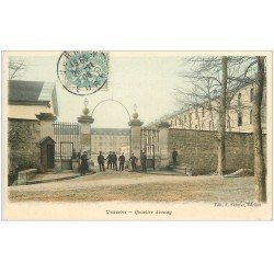 carte postale ancienne 27 VERNON. Quartier Avenay 1906