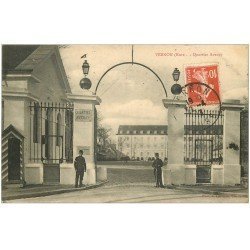 carte postale ancienne 27 VERNON. Quartier Avenay 1913