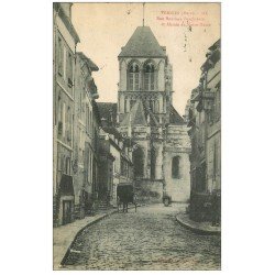 carte postale ancienne 27 VERNON. Rue Bourbon Penthière 1928