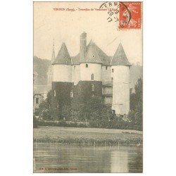 carte postale ancienne 27 VERNON. Tourelles du Vernonnet 1917