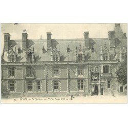 carte postale ancienne 41 BLOIS. Château. Aile Louis XII 1907