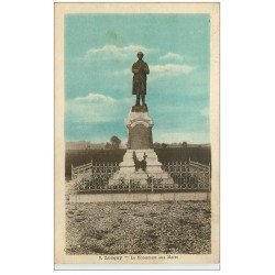 carte postale ancienne 08 LUCQUY. Monument aux Morts 1936