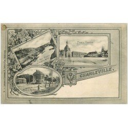 carte postale ancienne 08 MEZIERES. 1909 lace Moulinet et Sépulcre. Mont Olympe