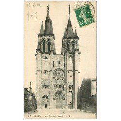 carte postale ancienne 41 BLOIS. Eglise Saint-Nicolas n°148 1912