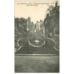 carte postale ancienne 41 BLOIS. Escalier Denis-Papin