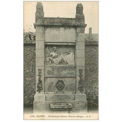 carte postale ancienne 41 BLOIS. Fontaine Place Victor-Hugo 196