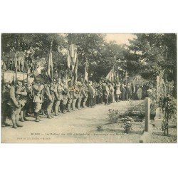 carte postale ancienne 41 BLOIS. Hommage aux Morts retour du 113° Infanterie