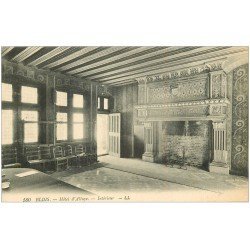 carte postale ancienne 41 BLOIS. Hôtel d'Alluye intérieur