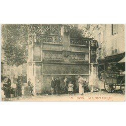 41 BLOIS. La Fontaine Louis XII. Boulangerie