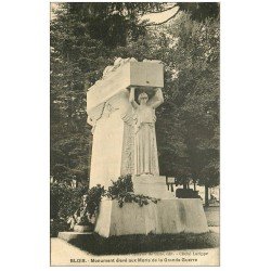 carte postale ancienne 41 BLOIS. Monument aux Morts 1925