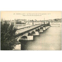 carte postale ancienne 41 BLOIS. Pont 115