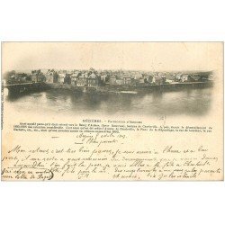 carte postale ancienne 08 MEZIERES. Faubourg d'Arche 1903