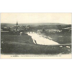 carte postale ancienne 08 MEZIERES. Faubourg d'Arches fortifications 21