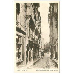 carte postale ancienne 41 BLOIS. Rue Saint-Lubin